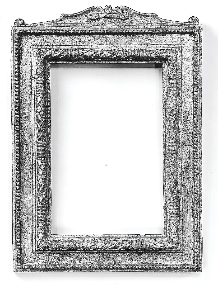 Reverse cassetta mirror frame, Poplar, Southern Italy 