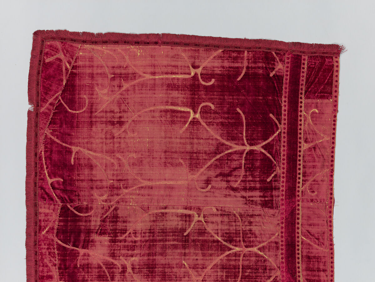 Antependium, Silk, Italian or Spanish