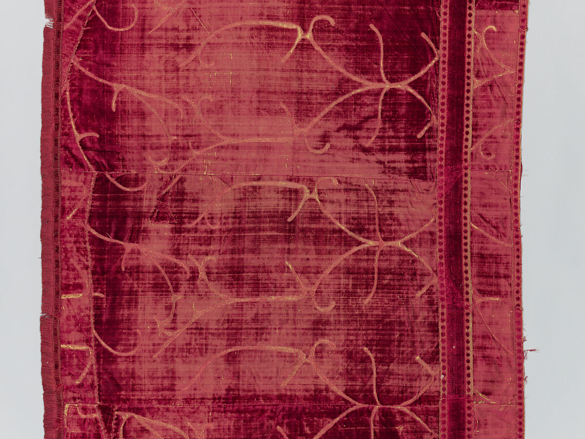 Antependium, Silk, Italian or Spanish