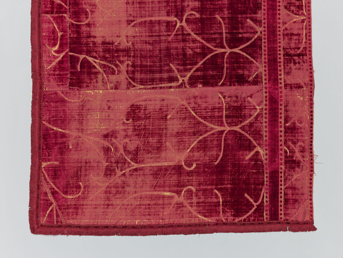 Antependium, Silk, Italian or Spanish