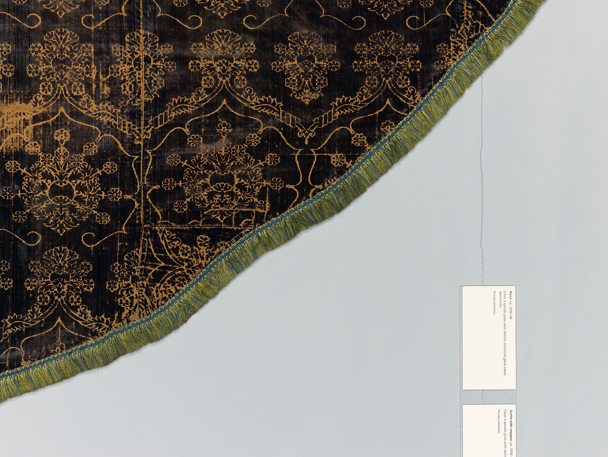 Cope with an Orphrey, Silk, wool, linen,, Italian and French