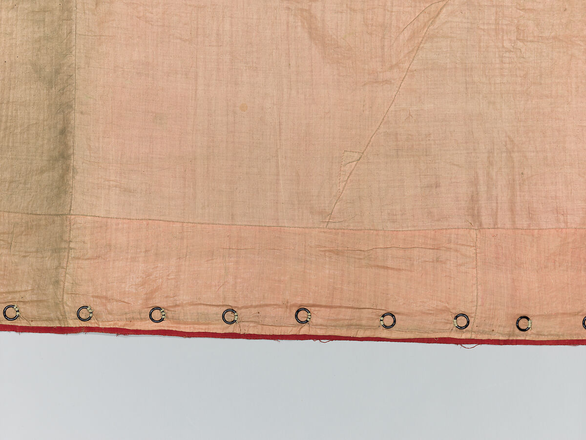 Cope with an Orphrey, Silk, wool, linen,, Italian and French