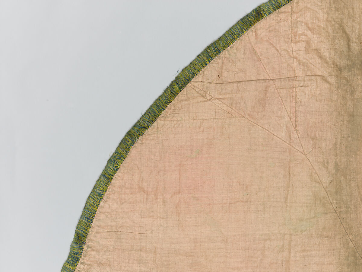 Cope with an Orphrey, Silk, wool, linen,, Italian and French