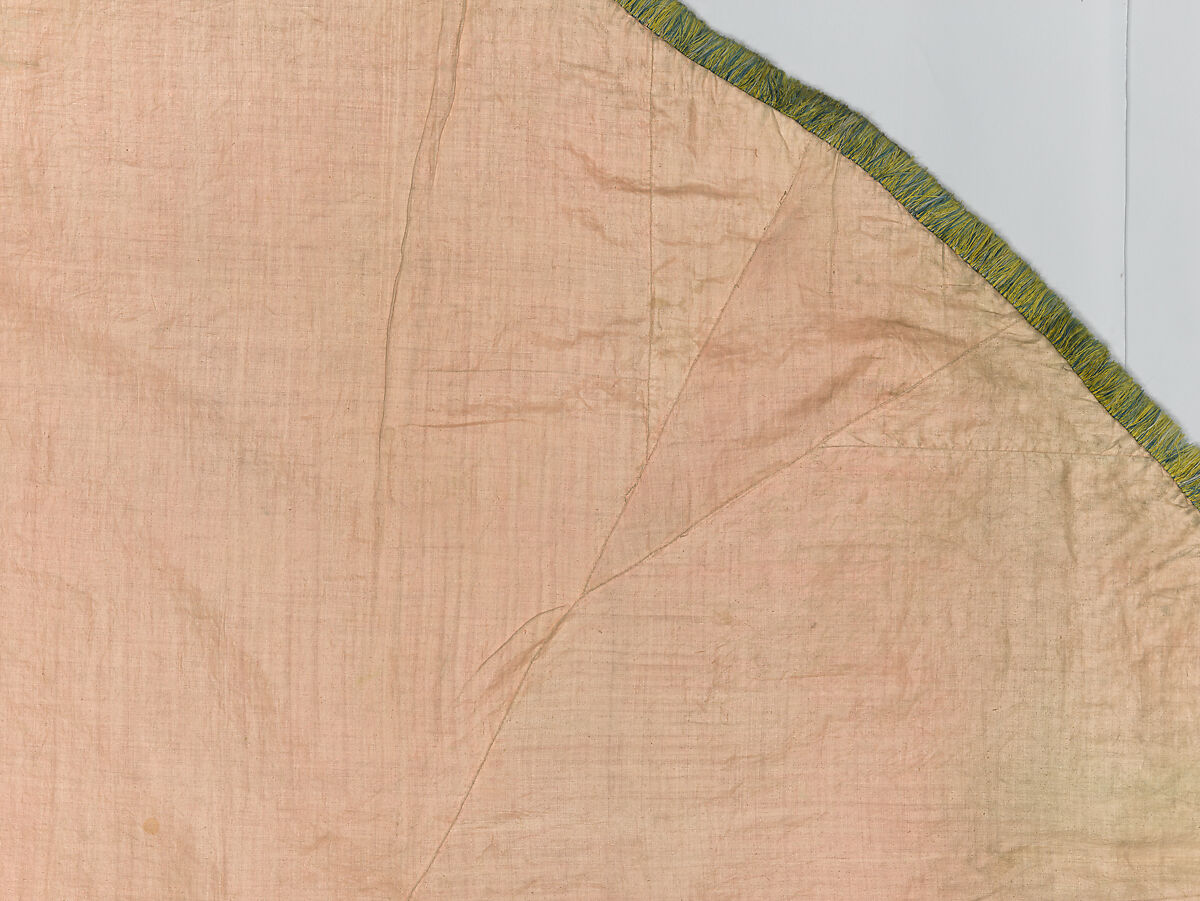 Cope with an Orphrey, Silk, wool, linen,, Italian and French