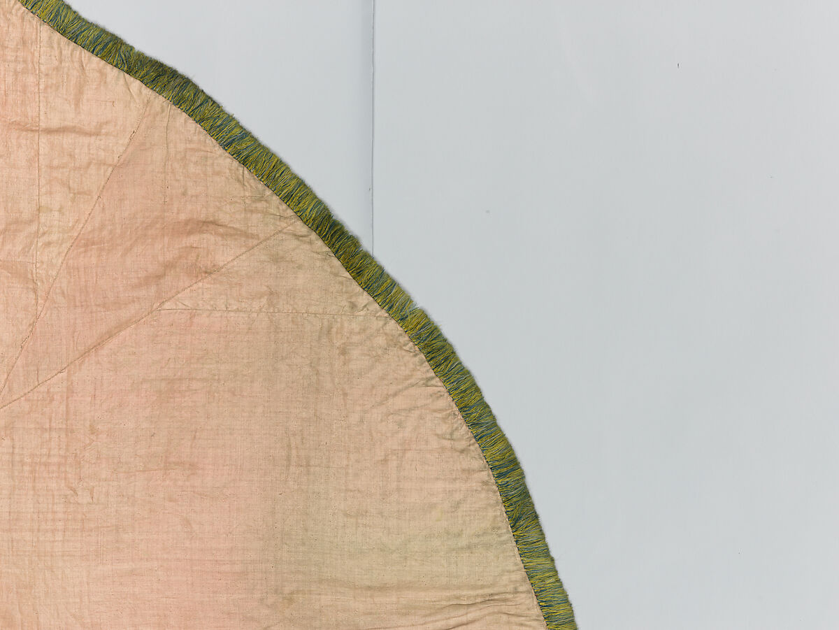 Cope with an Orphrey, Silk, wool, linen,, Italian and French