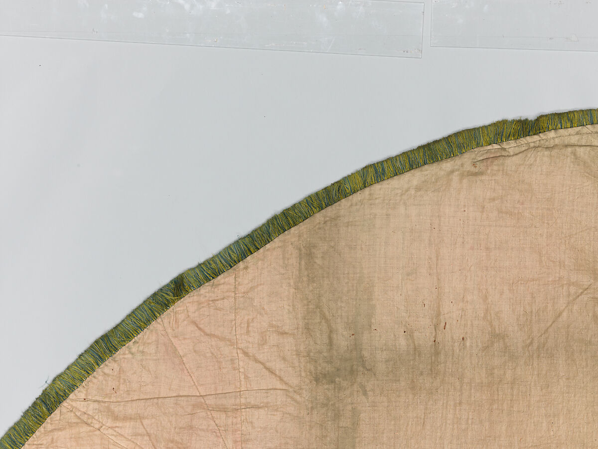 Cope with an Orphrey, Silk, wool, linen,, Italian and French