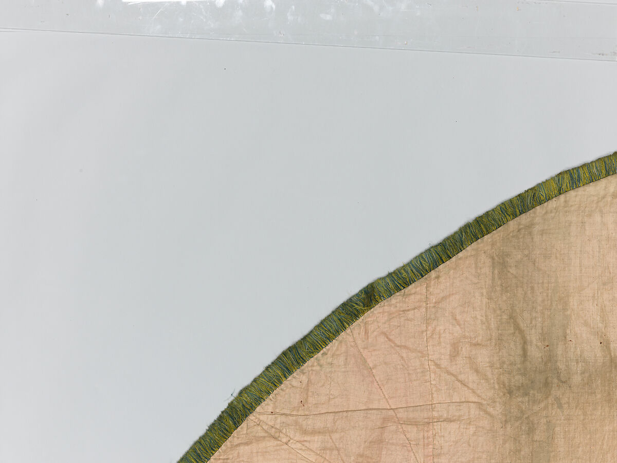 Cope with an Orphrey, Silk, wool, linen,, Italian and French