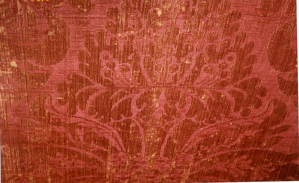 Panel, Silk; linen; hemp;, Italian or Spanish