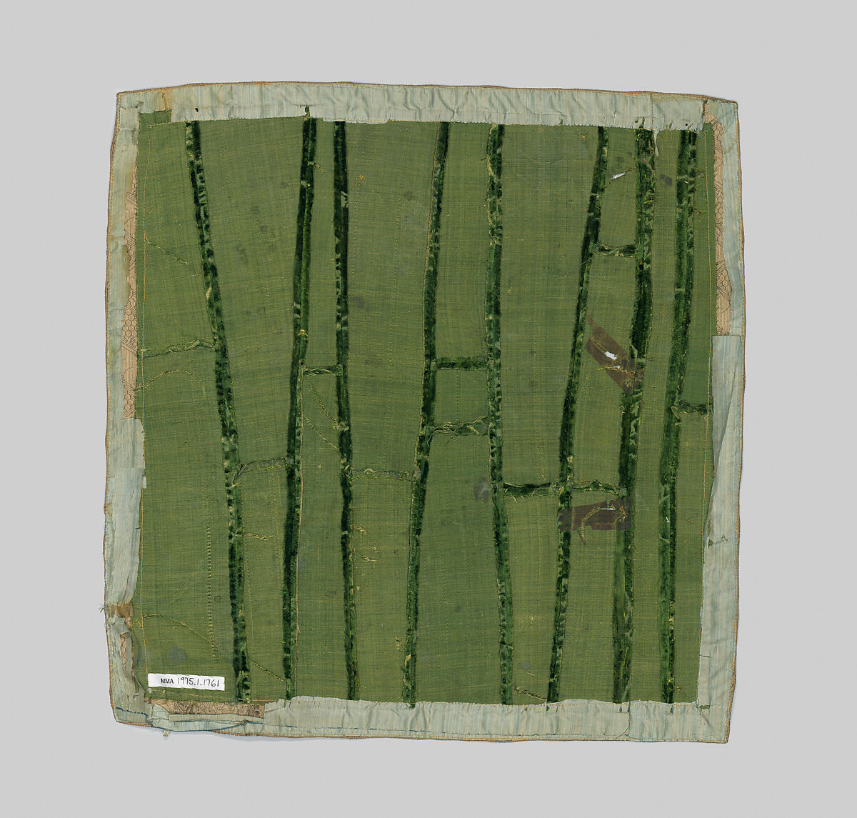 Cover, silk; metal;satin; cotton, Italian