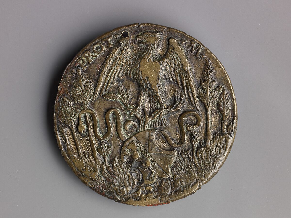 Medal:  Giovanni Antonio de' Conti, Style of Niccolò Fiorentino (Niccolò di Forzore Spinelli) (Italian, Florence 1430–1514 Florence), Bronze