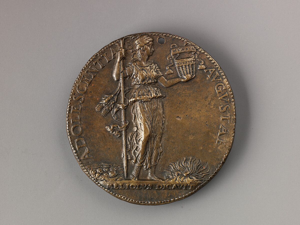 Medal:  Francesco II Gonzaga, Bartolommeo Melioli (Italian, Mantua, 1448–1514), Bronze
