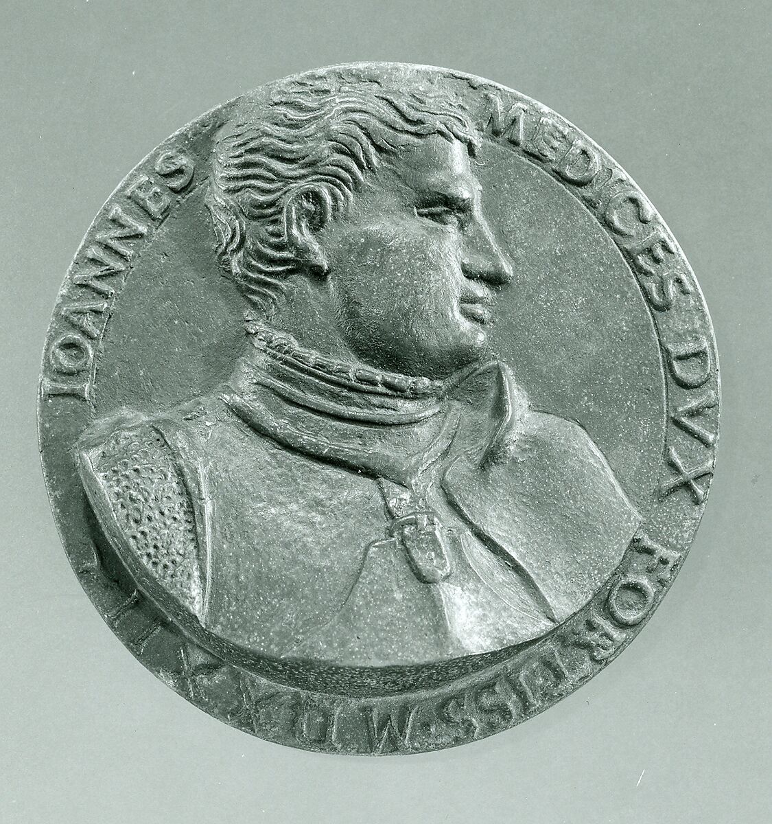 Medal:  Giovanni de'Medici delle Bande Nere, Francesco da Sangallo (Italian, 1494–1576), Lead. 