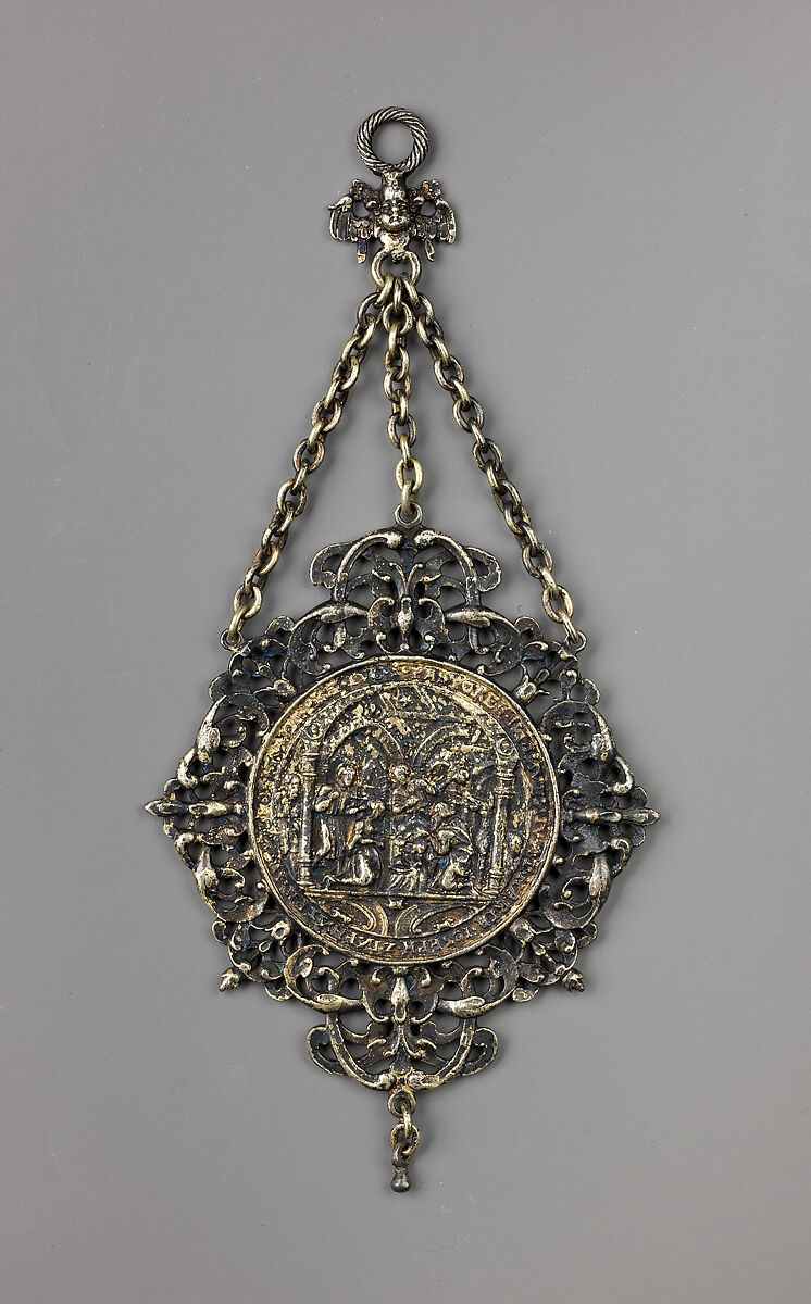 Adoration of the Magi, Follower of Hans Reinhart the Elder (German, Dresden ca. 1510–1581 Leipzig)  , (Leipzig?, or Rhineland?), Silver, partially mercury-gilded.