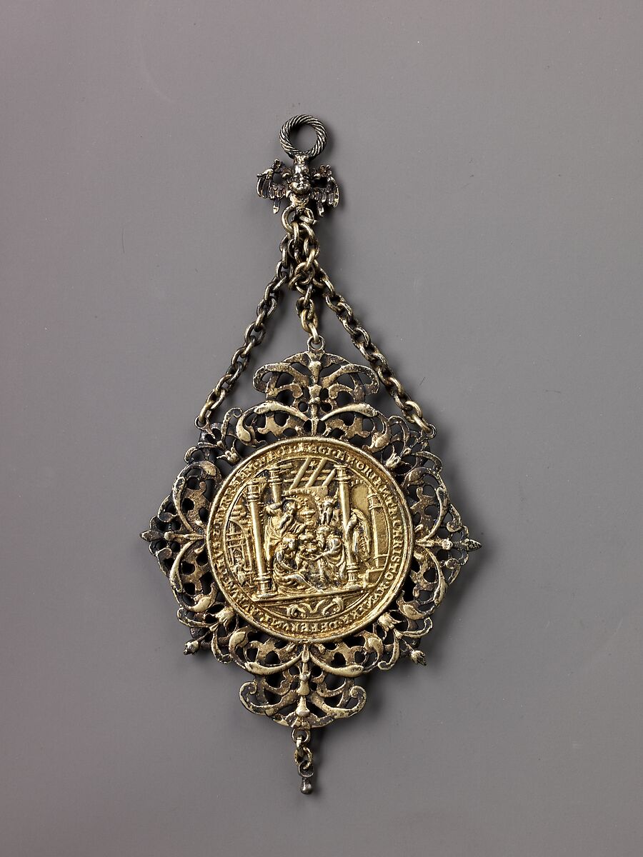 Adoration of the Magi, Follower of Hans Reinhart the Elder (German, Dresden ca. 1510–1581 Leipzig)  , (Leipzig?, or Rhineland?), Silver, partially mercury-gilded.