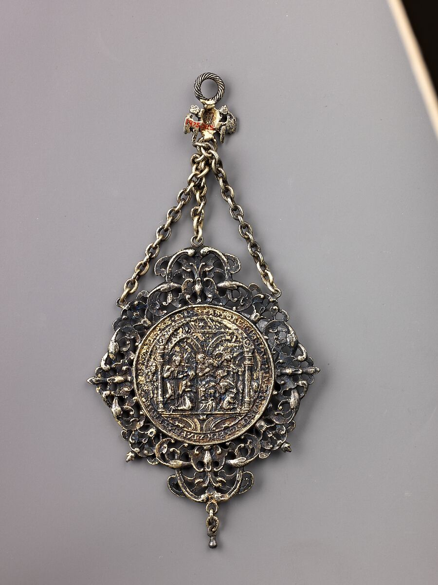 Adoration of the Magi, Follower of Hans Reinhart the Elder (German, Dresden ca. 1510–1581 Leipzig)  , (Leipzig?, or Rhineland?), Silver, partially mercury-gilded.