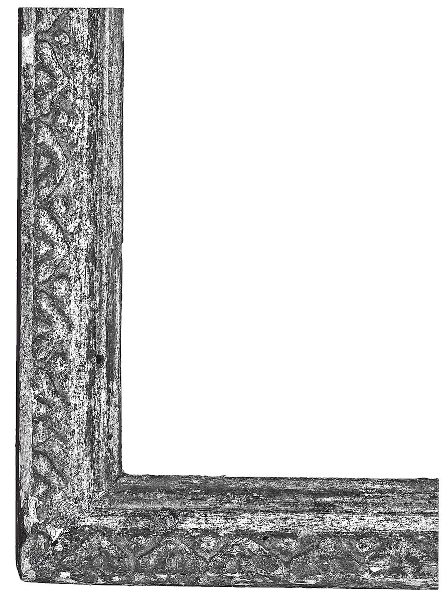 Engaged molding, Pine back frame with poplar upper moldings., Italian, Tuscany