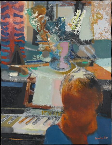 The Score, Paul Ambille, Oil on canvas, French