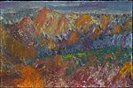 Mountains, Pepe Romero, Oil on canvas, Spanish