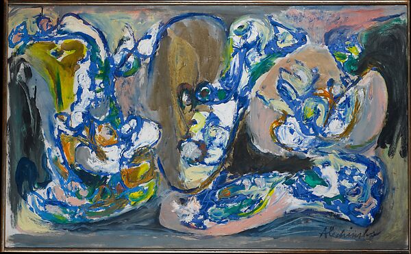 The Secret, Pierre Alechinsky (Belgian, born Brussels, 1927), Oil on canvas