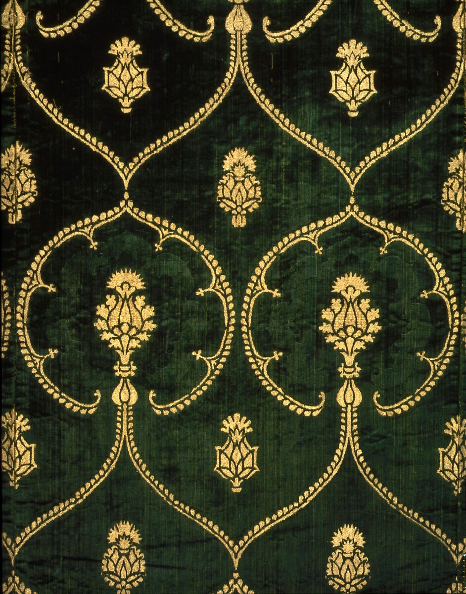 Dalmatic, Silk; metal, Italian
