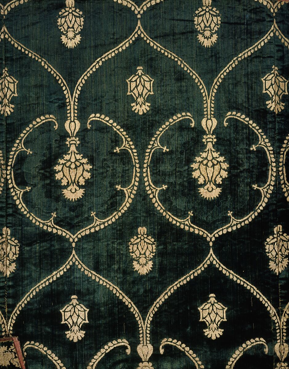 Dalmatic, Silk; metal, Italian