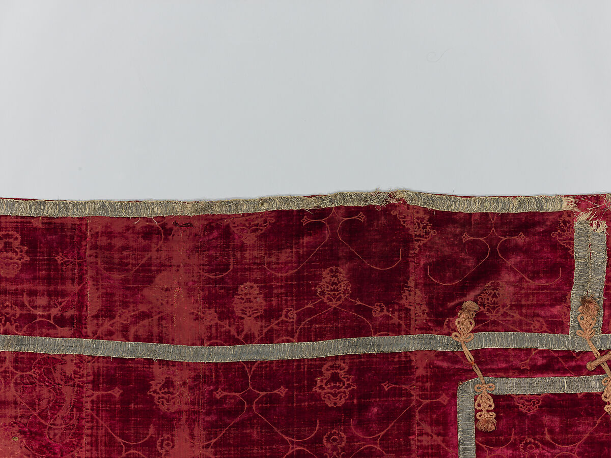 Cope with a Hood, Silk, Italian or Spanish