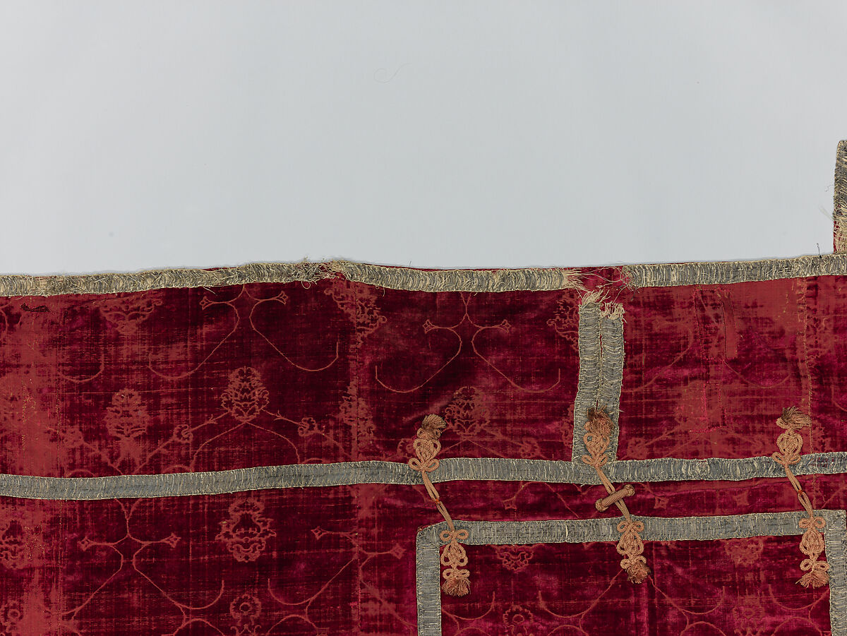 Cope with a Hood, Silk, Italian or Spanish