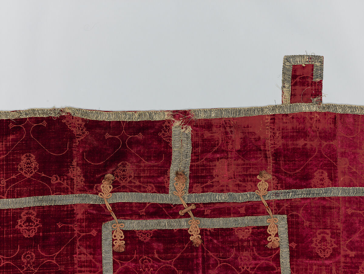 Cope with a Hood, Silk, Italian or Spanish