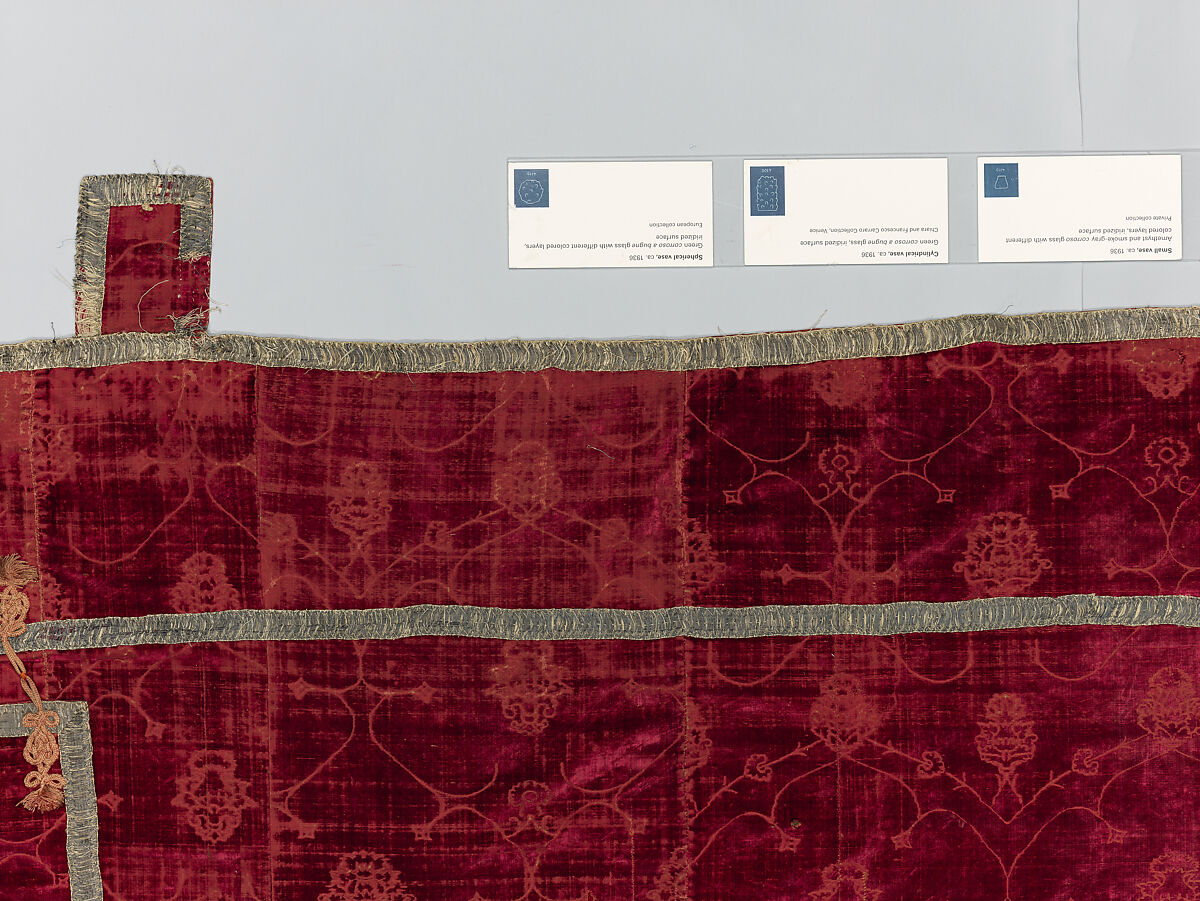 Cope with a Hood, Silk, Italian or Spanish