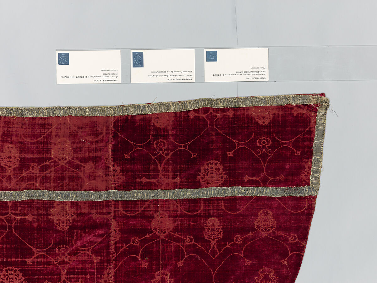 Cope with a Hood, Silk, Italian or Spanish