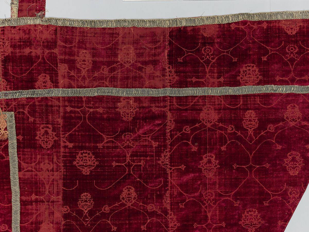 Cope with a Hood, Silk, Italian or Spanish