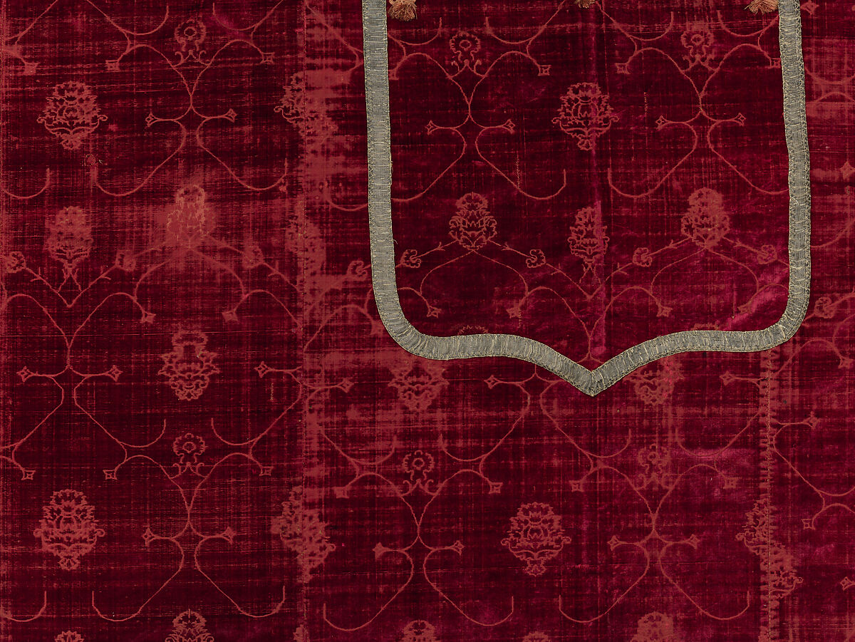 Cope with a Hood, Silk, Italian or Spanish