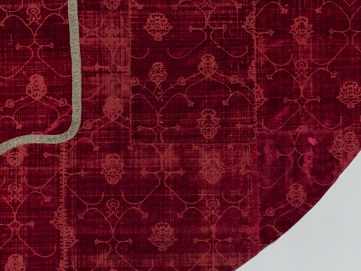 Cope with a Hood, Silk, Italian or Spanish