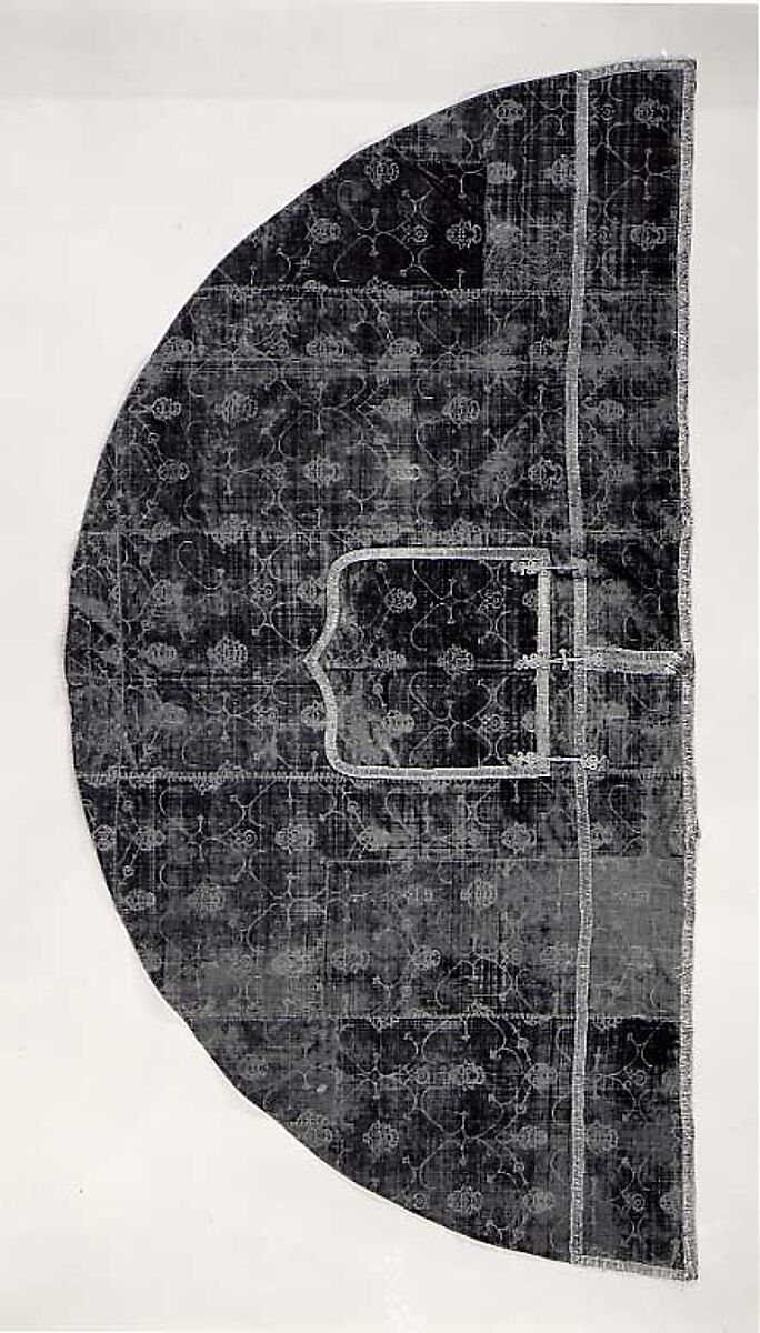 Cope with a Hood, Silk, Italian or Spanish