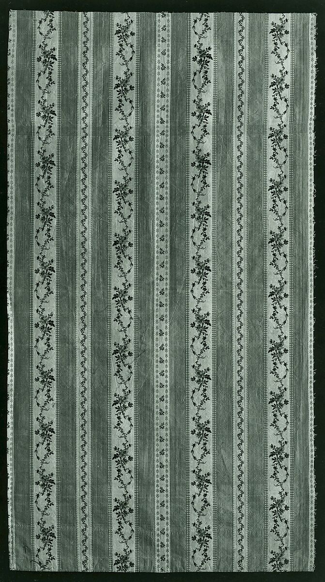 Panel, Silk; cotton, Spanish (possibly Valencia or Talavera) 