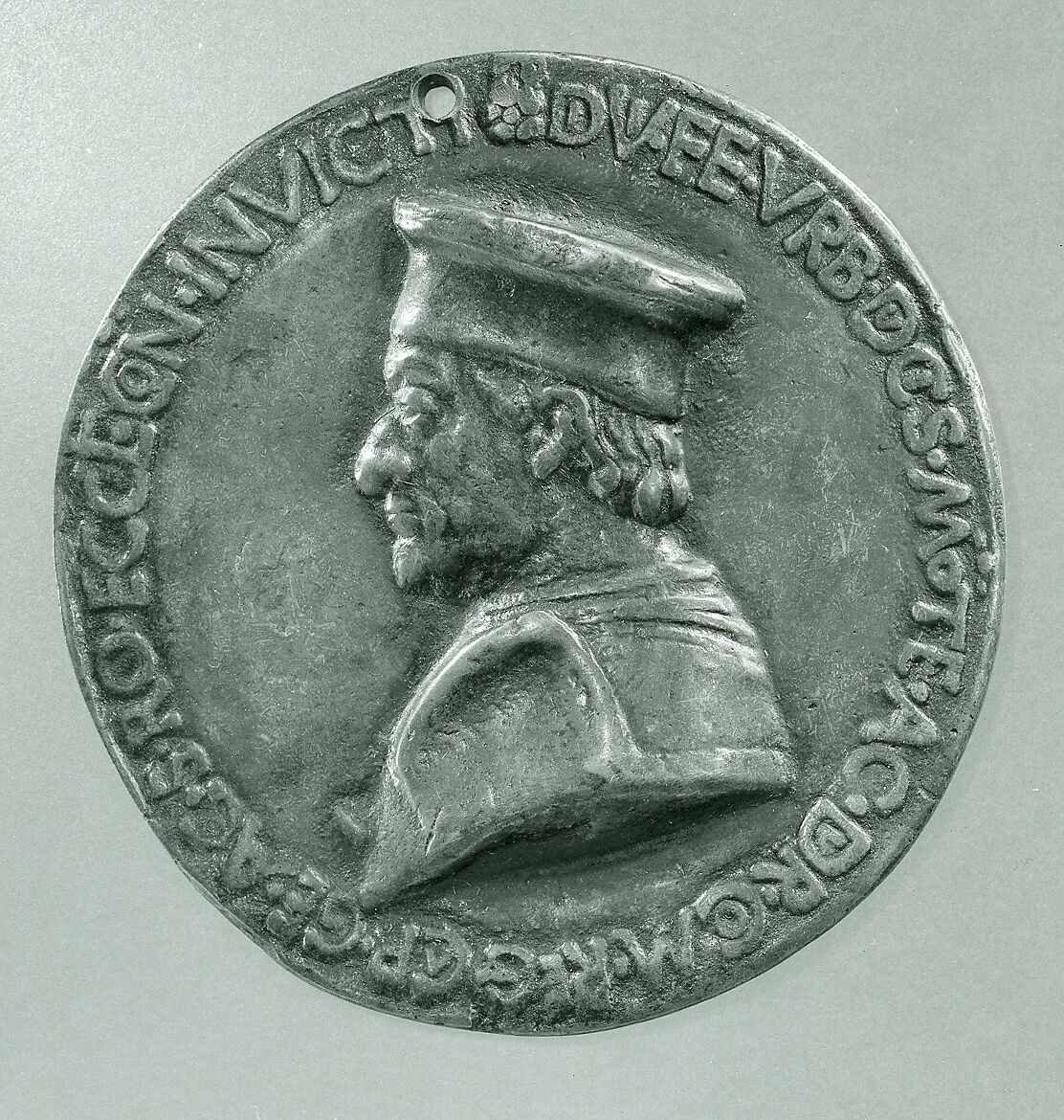 Medal:  Federigo da Montefeltro, Savelli Sperandio (Italian, Mantua 1425?–?1504 Venice), Bronze 