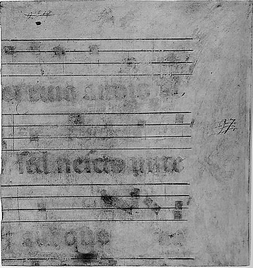 The Trinity in an Initial B, Master of the Codex Rossiano (Sienese, active ca. 1380–1400), Tempera and gold on parchment, Italian, Siena