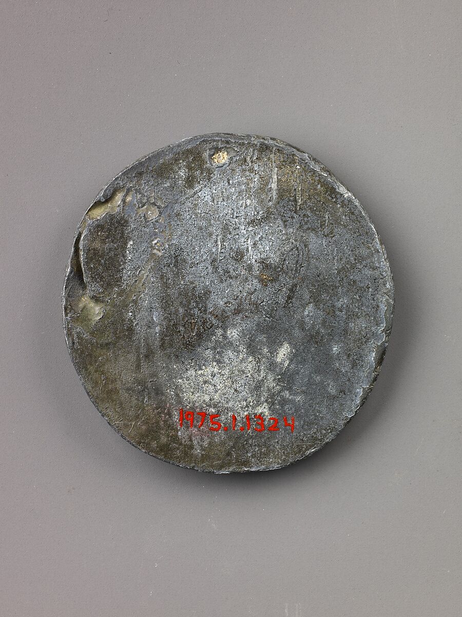 Portrait medal of Laux Kreler, Unknown South German medalist, Lead