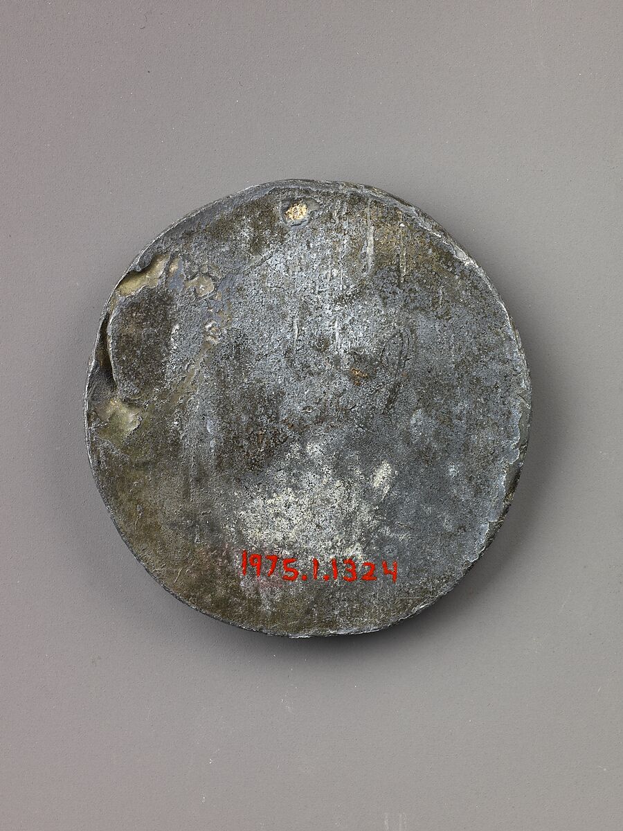 Portrait medal of Laux Kreler, Unknown South German medalist, Lead