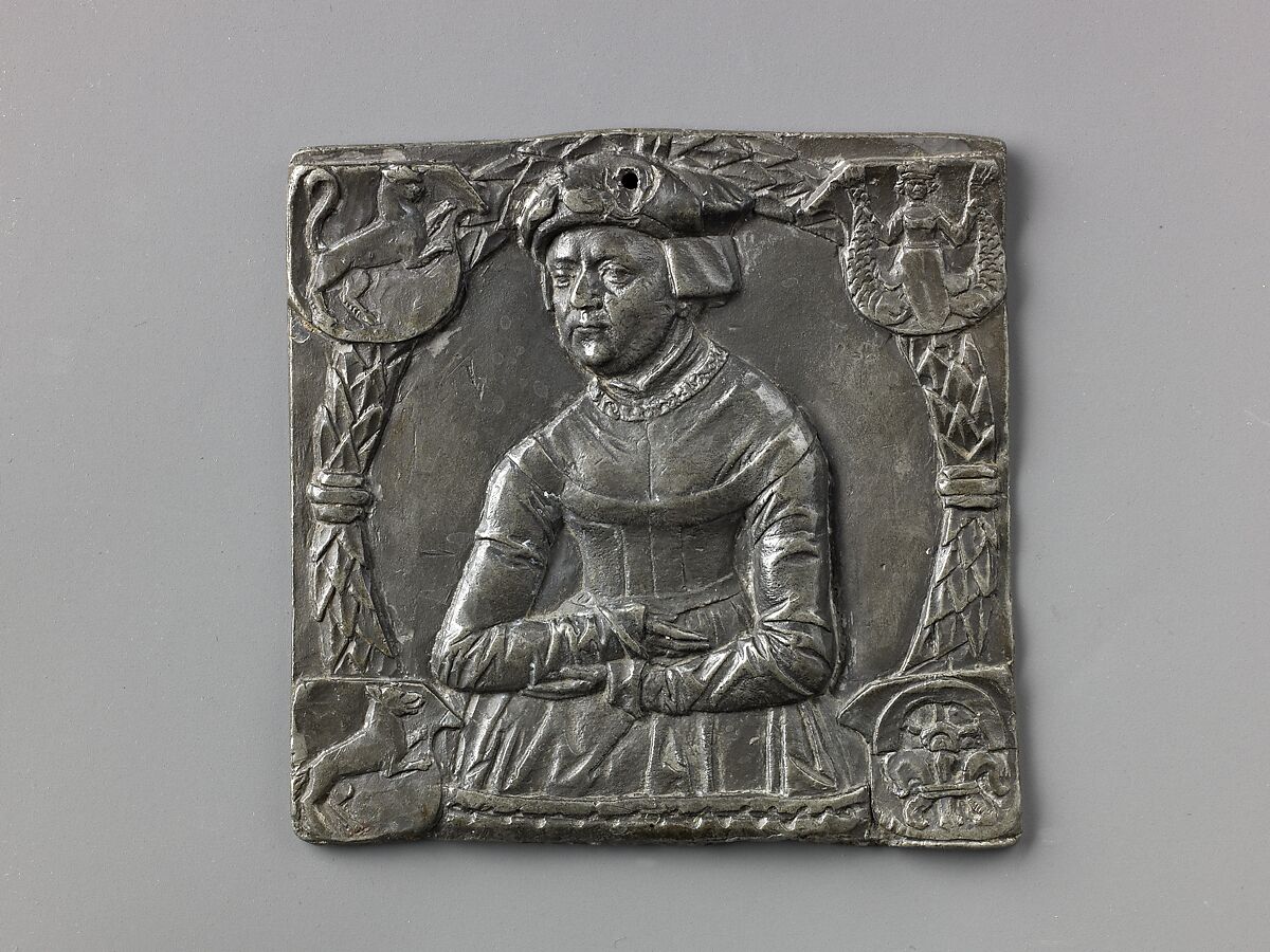 Katharina Volckamer, Lead; pierced at the top., German, Nuremberg