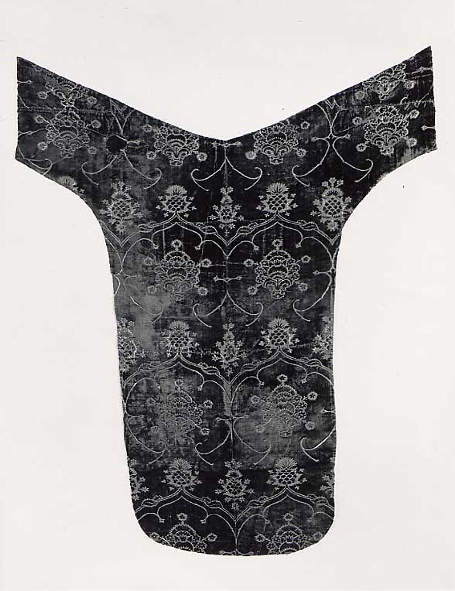 Chasuble Back, Silk, Italian