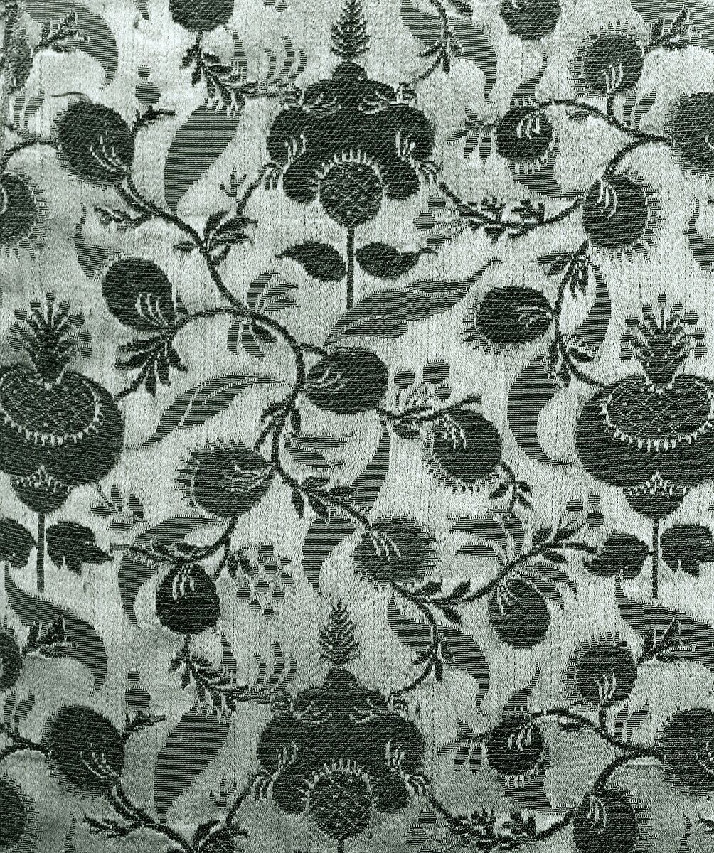 Panel, Silk; metal, Italian or French