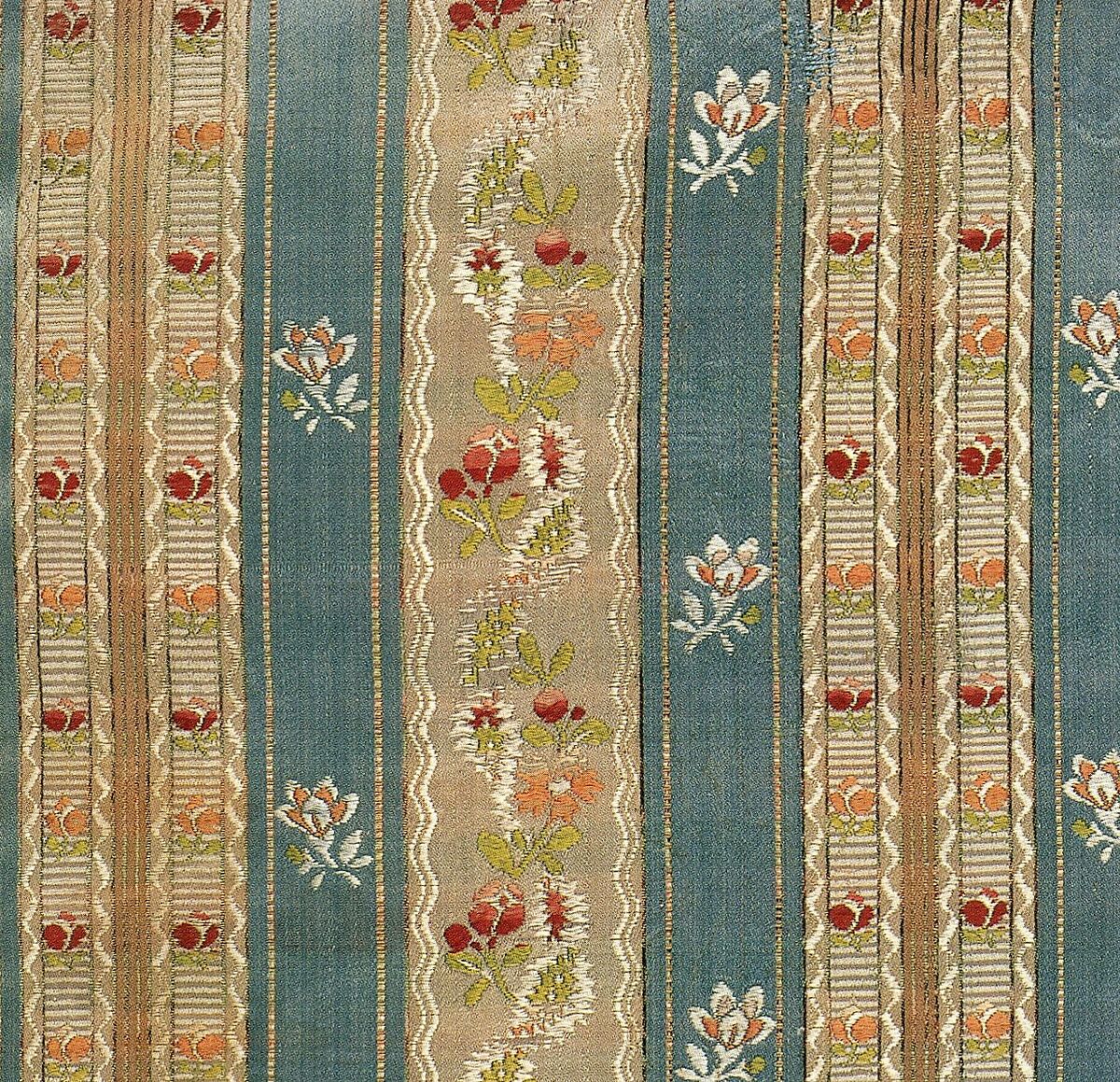 Cover, Silk; cotton, Spanish, possibly Valencia or Talavera