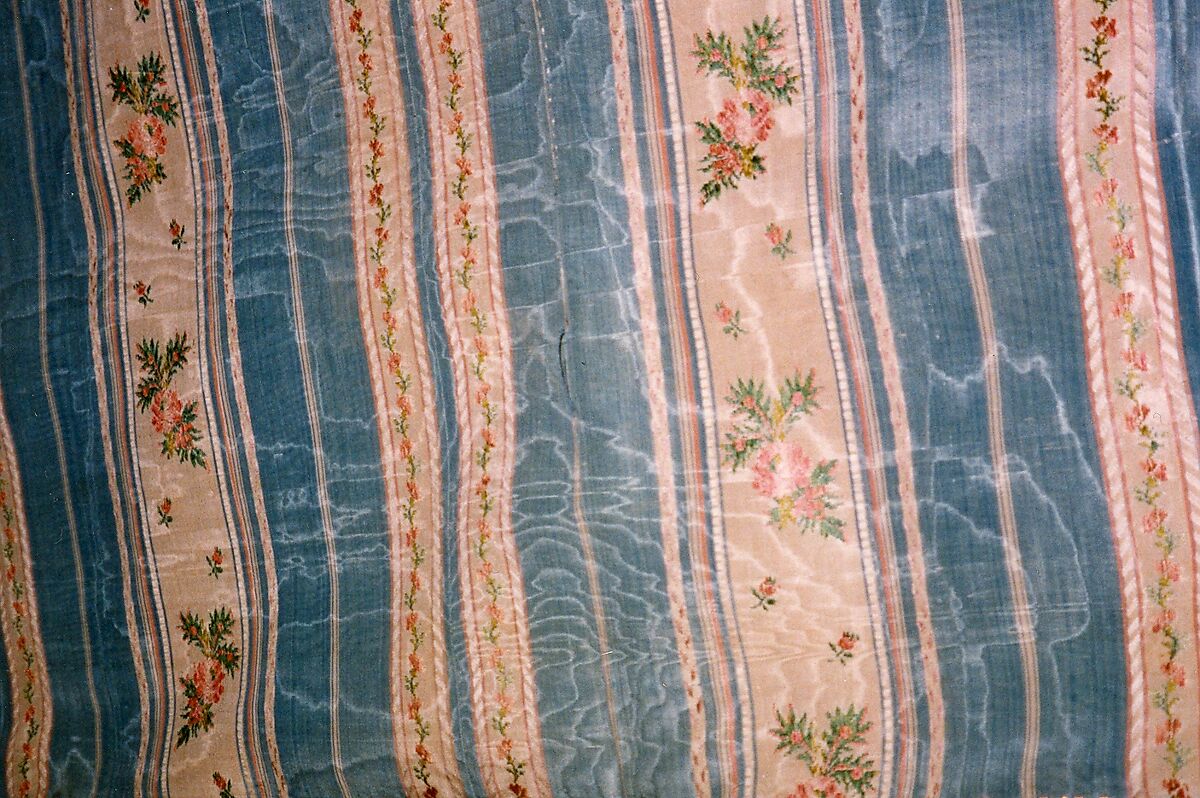 Cover, Silk; linen; ink, Spanish (possibly Valencia or Talavera)