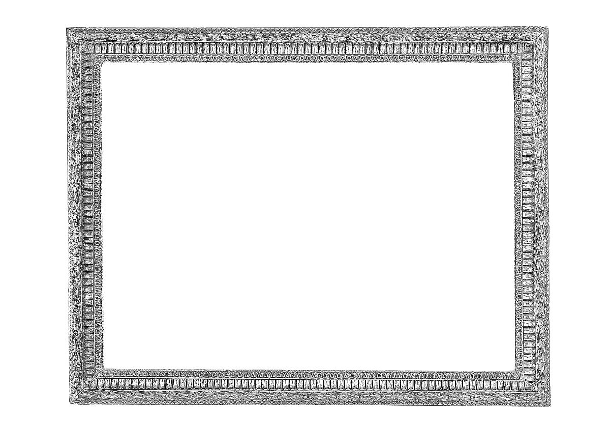 Neoclassical frame, Poplar, Italian, Rome 