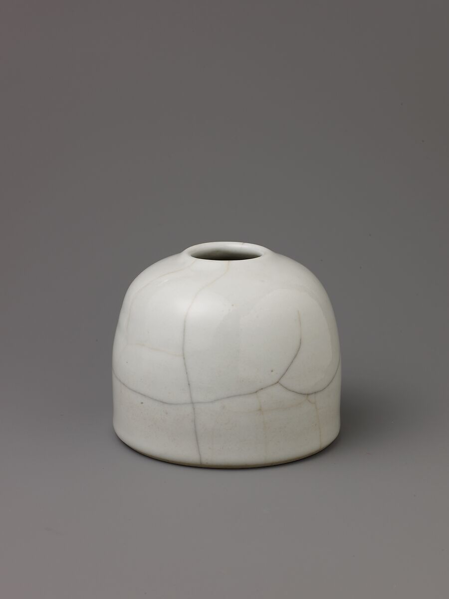 Water pot, Porcelain with white glaze, Chinese 