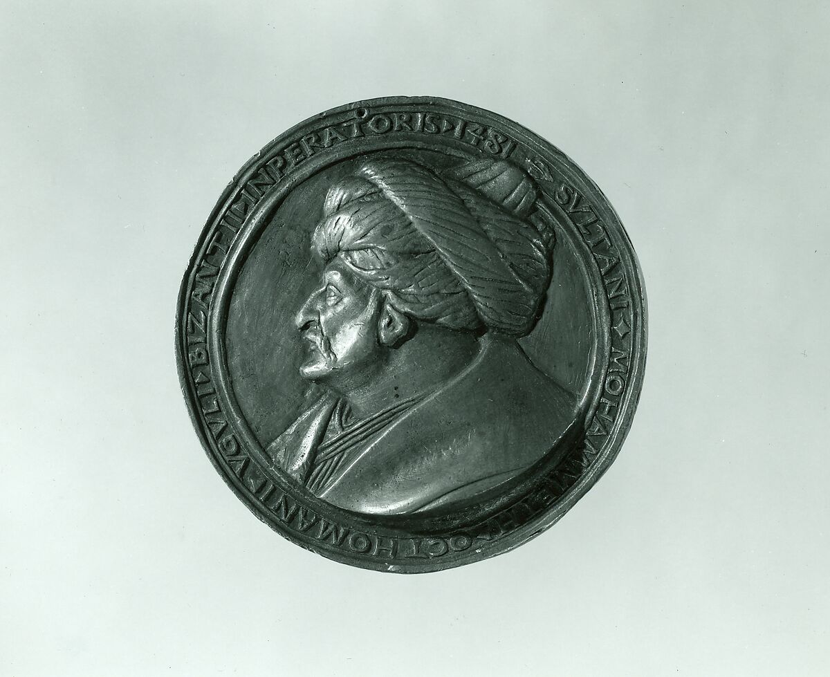 Medal:  Sultan Mehmed II, Costanzo da Ferrara (Italian, Venice ca. 1450–after 1524 Naples (?)), Bronze 