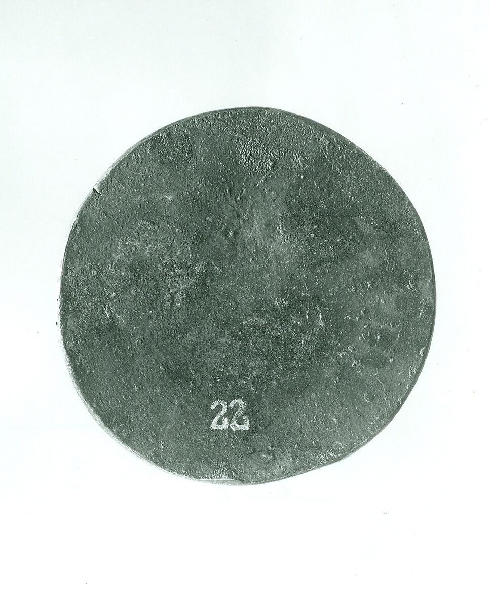 Medal: Bust of Pesello Peselli, Bronze (Copper alloy with dark brown
patina)., Italian, Florence