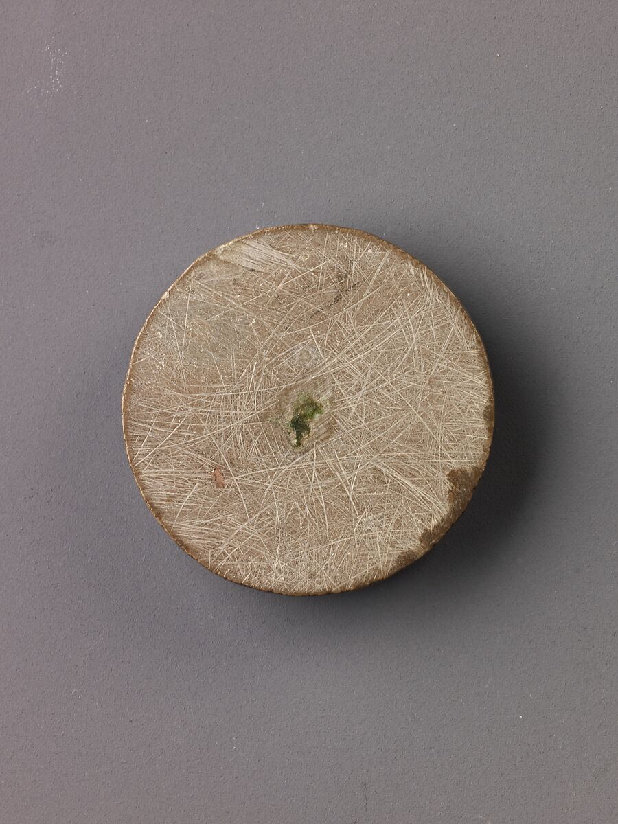 Model for a portrait medal of Augustus, Elector of Saxony, Tobias Wolff (documented 1561–1606)  , Silesia (Breslau) or Saxony (Dresden?), Honey-stone, Polish or German