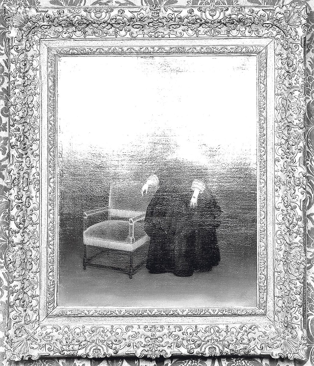 Late 17th-century style Ogee frame, Oak lower moldings; lime upper moldings. Carved, gilt; orange-red bole., French